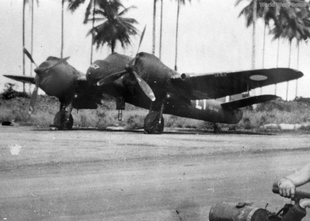 DAP Bristol Beaufighter A8-144 LY-D of No. 30 Squadron RAAF Morotai 1945