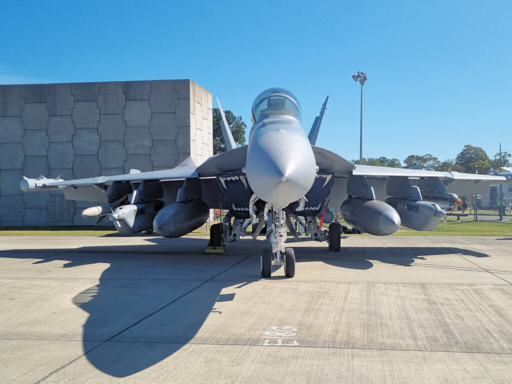 Boeing EA-18G Growler A46-313 of 6 Squadron RAAF