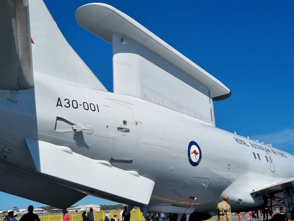 Boeing E-7A Wedgetail A30-001 of 2 Squadron RAAF