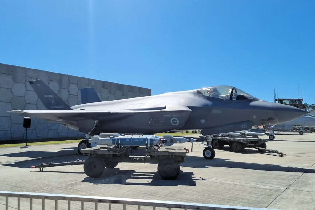 Lockheed Martin F-35A Lightning II A35-37 of 3 Squadron RAAF