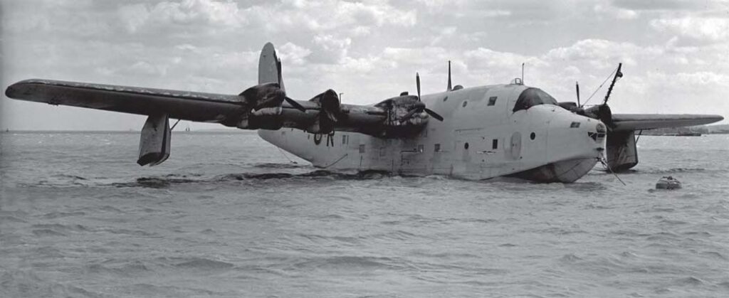 Blohm und Voss BV 222 V-12 (C-0) captured by the British