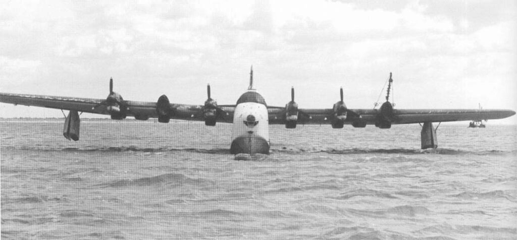 Blohm und Voss BV 222 V-12 (C-0) captured by the British