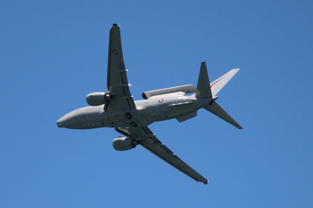 Boeing E-7A Wedgetail Newcastle Williamtown Air Show 2023