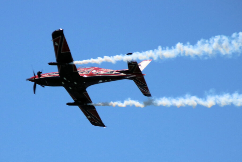 Pilatus PC-21 of the Roulettes