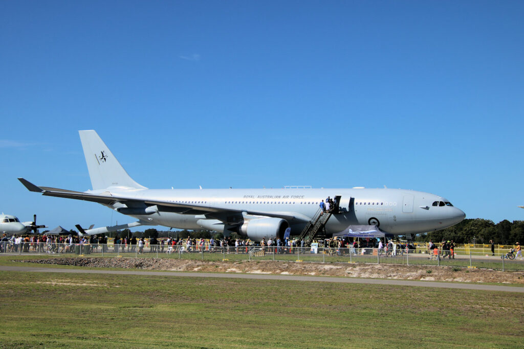 Airbus KC-30A MRTT of 33 Squadron RAAF Newcastle Williamtown Air Show 2023