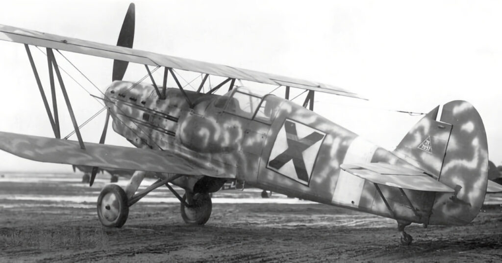 Avia B-534 of the Bulgarian Air Force