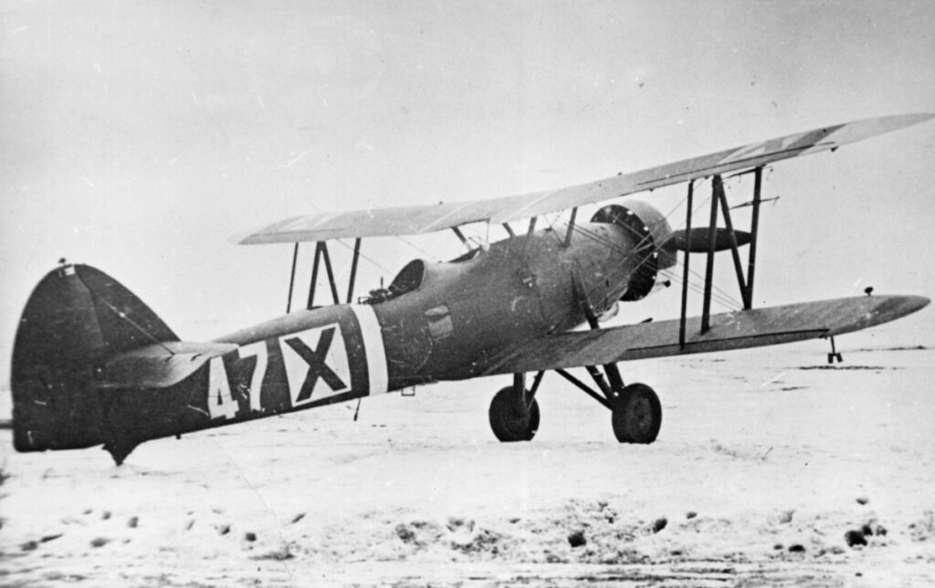 Letov S-328 in Bulgarian markings