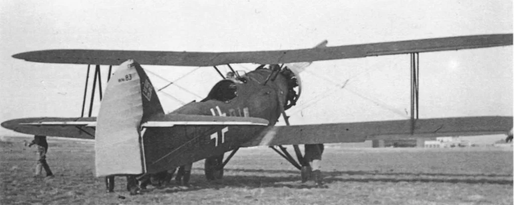 Letov S-328 in Luftwaffe markings