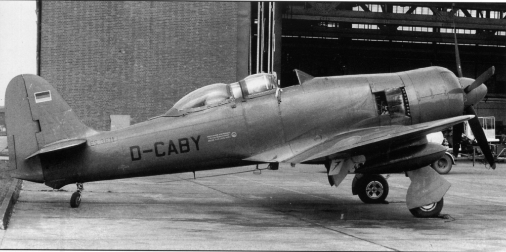 Hawker Sea Fury TT.20 operated by DLB