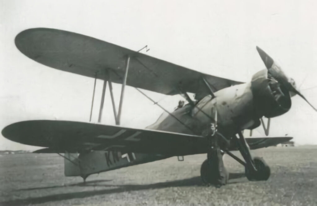 Letov S-328 in Luftwaffe markings