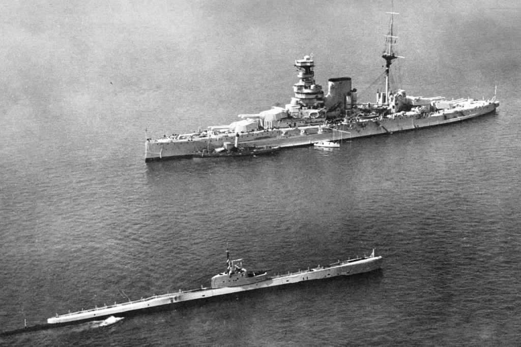 HMS Queen Elizabeth sometime after her mid-20's refit