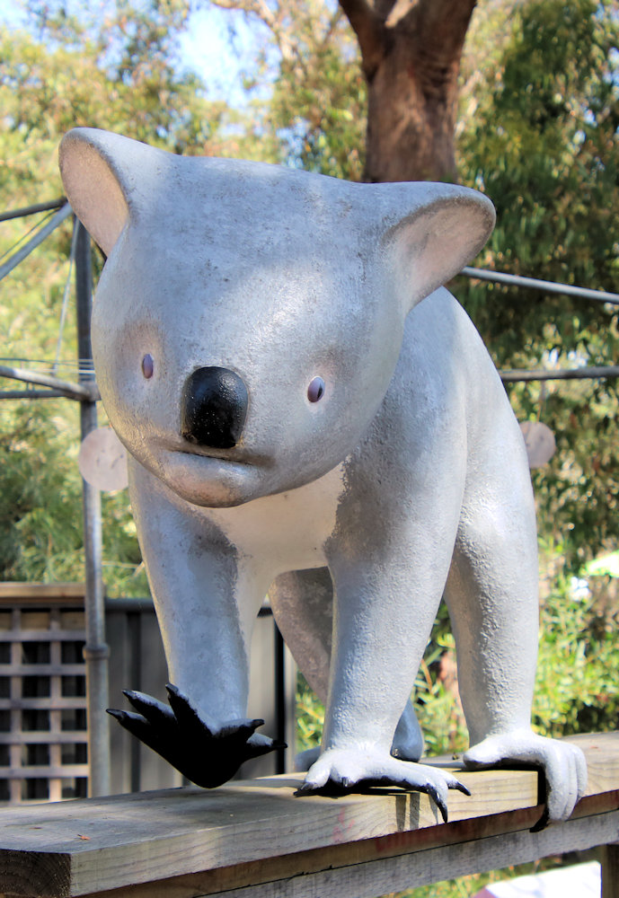 A Koala Statue