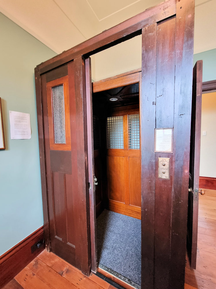 Internal lift Tocal Homestead New South Wales