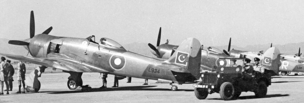 Hawker Sea Fury of the Pakistan Air Force