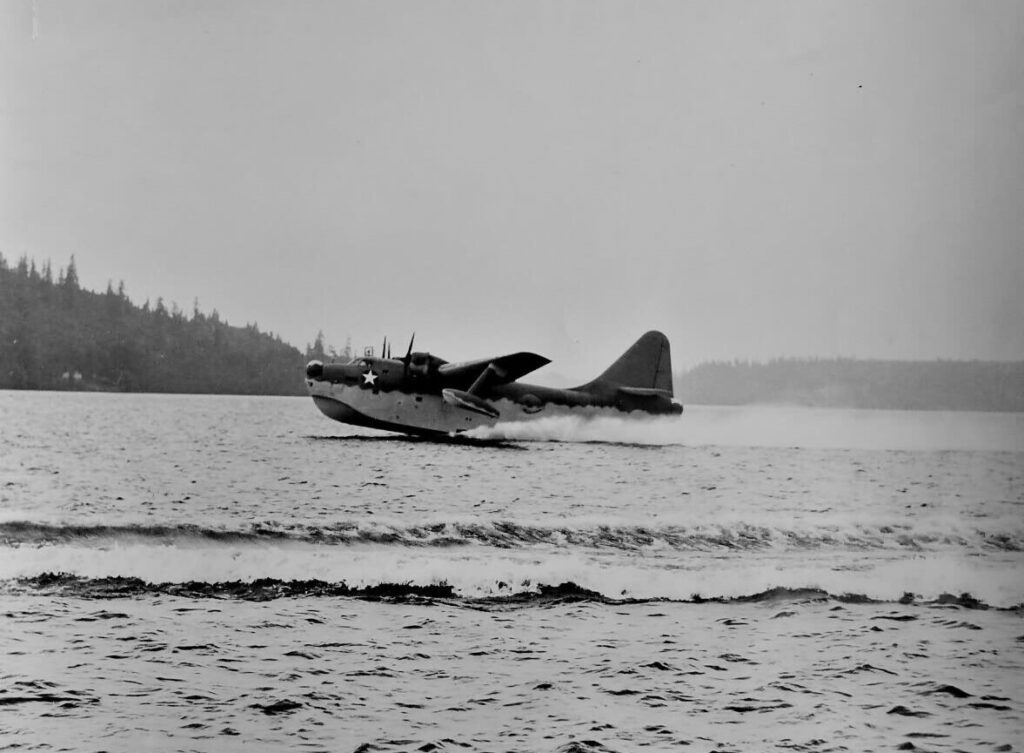 Boeing XPBB-1 Sea Ranger on Lake Washinghton 1942