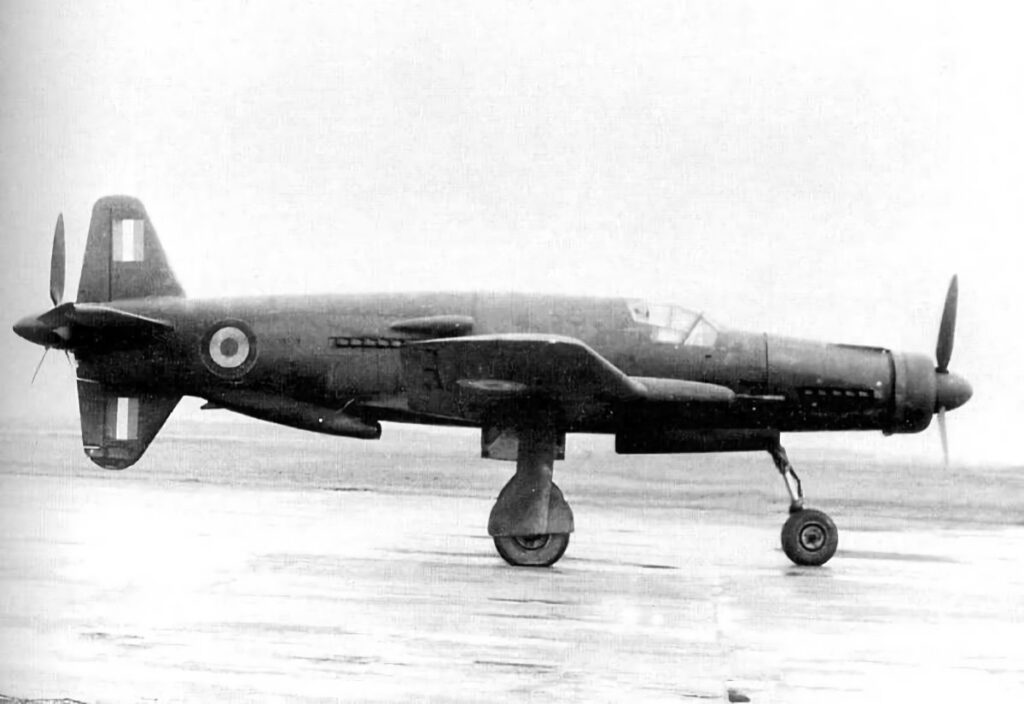 Dornier Do 335 V14 in French markings