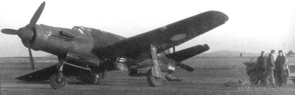 Dornier Do 335 V17 in French markings