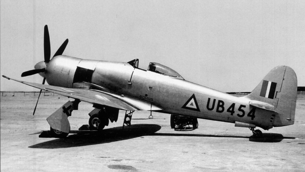 Burmese Air Force Hawker Sea Fury FB.11 UB454