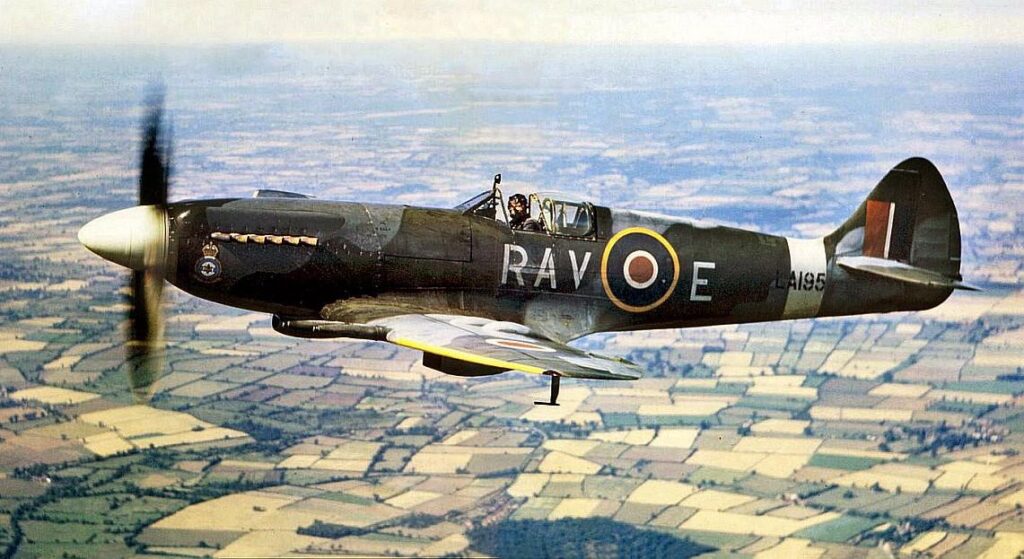 Supermarine Spitfire F21 LA195 of No.615 Squadron 1947