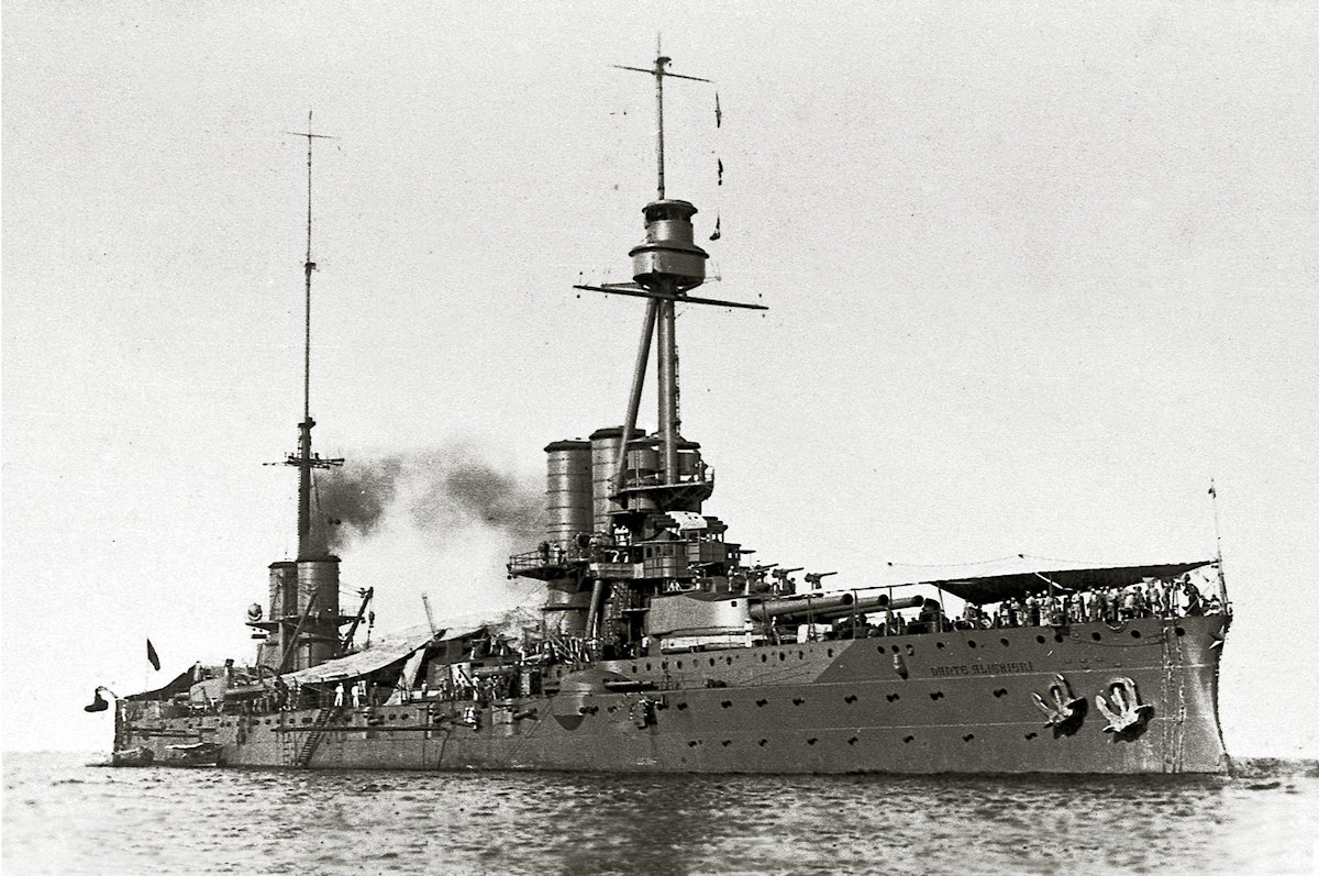 Italian Battleship Dante Alighieri Destination s Journey