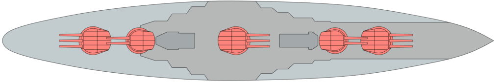 Conte di Cavour-class main weapons