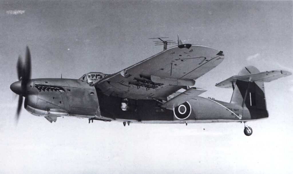 Fairey Barracuda Mk.II MD693 with late exhaust manifold