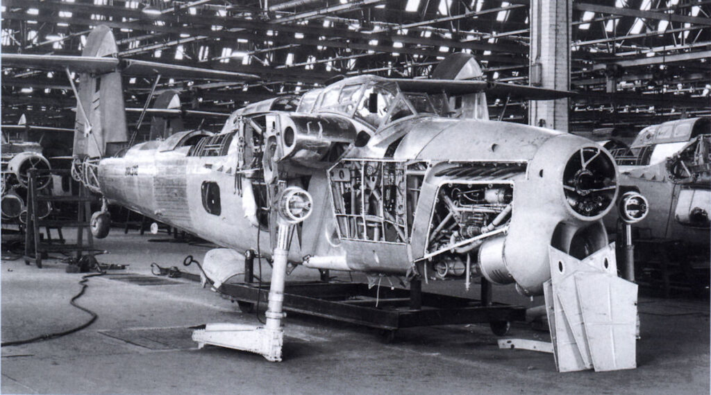 Fairey Barracuda Mk.II under construction at Blackburn's