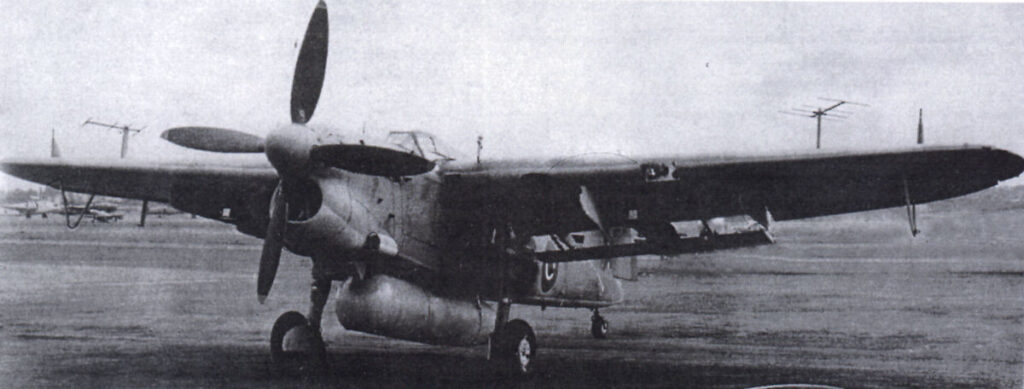 Fairey Barracuda Mk.II with Airborne Delivered Radio Station