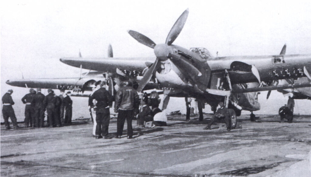 Fairey Barracuda Mk.III of 860 Sqn on Nairana 1945