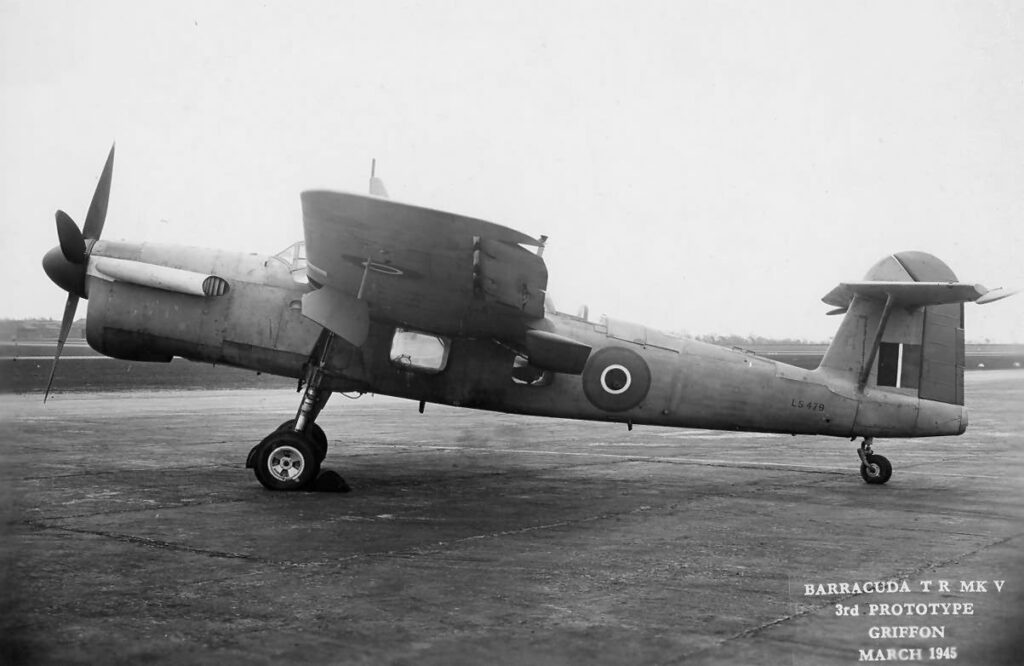 Fairey Barracuda TR Mk V LS479, March 1945