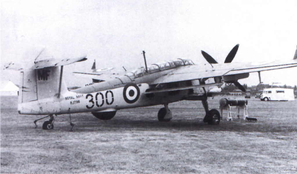 Fairey Barracuda TR.III 300MF of 750 Sqn St Merryn 1951