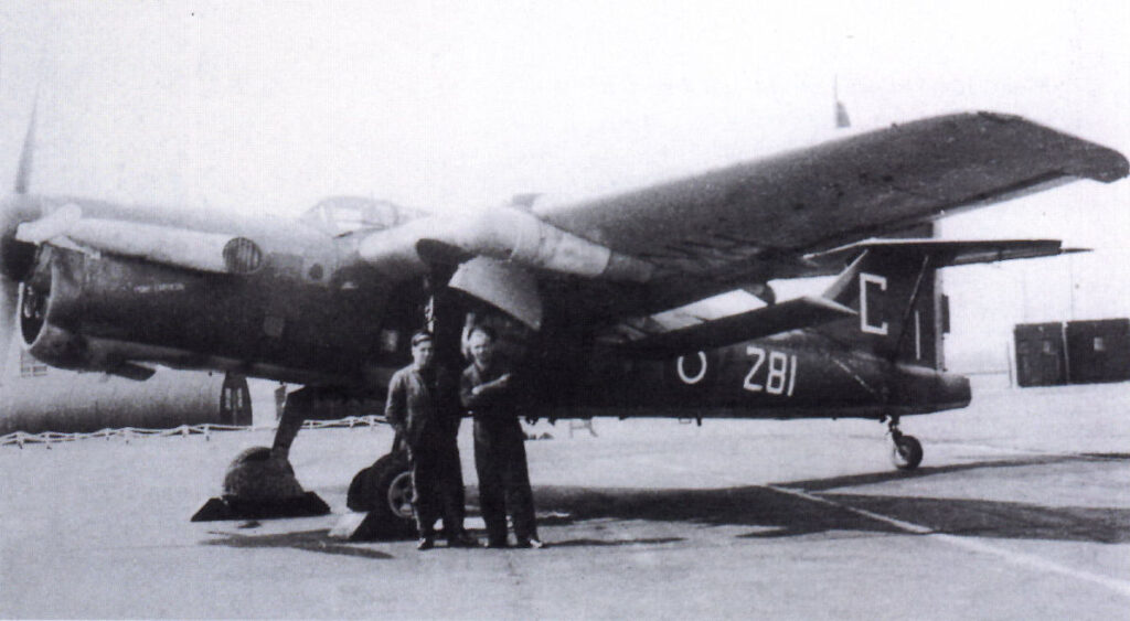 Fairey Barracuda TR Mk. V RK658 of HMS Implacable's ship's flight 1948