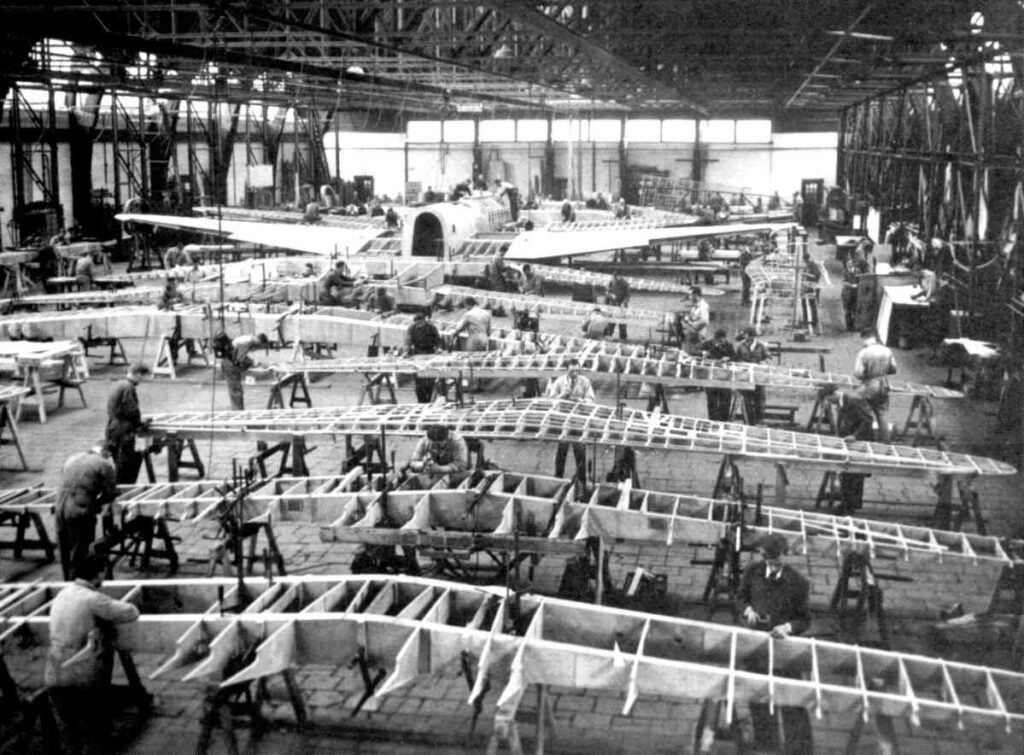 Fokker T.V Production Line