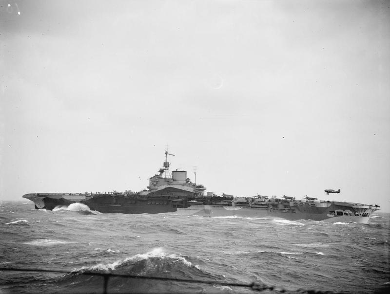 HMS Formidable, April, 1943