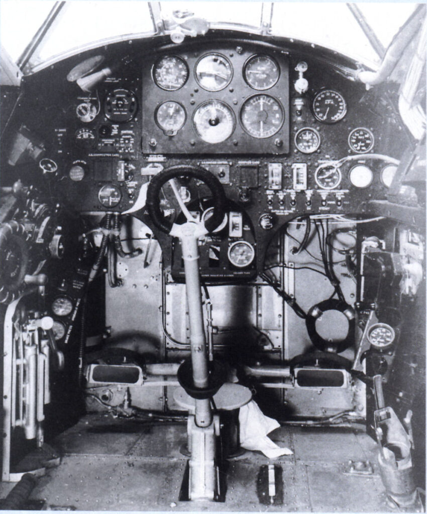 Fairey Barracuda cockpit