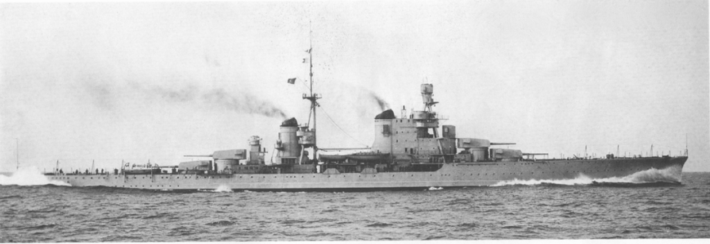 Pola on sea trials