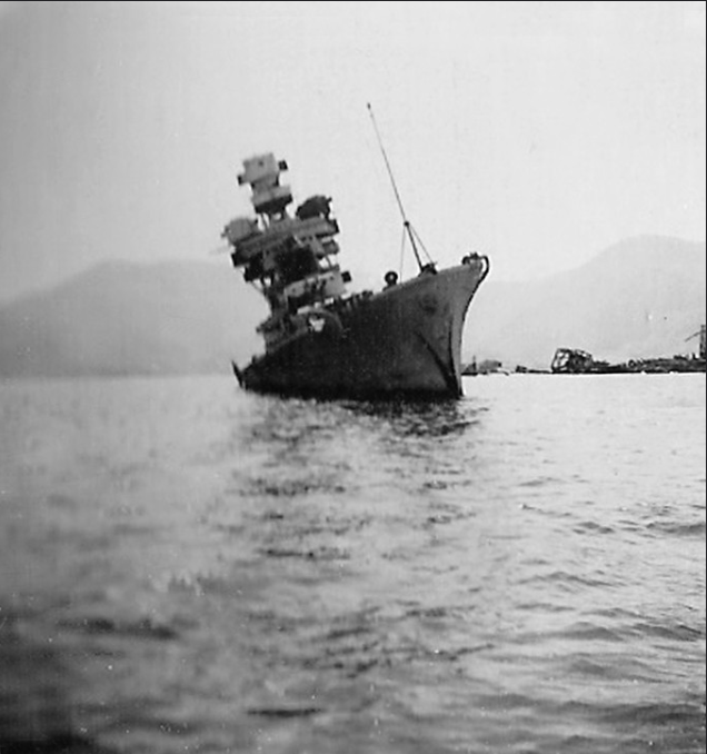 The wreck of Gorizia