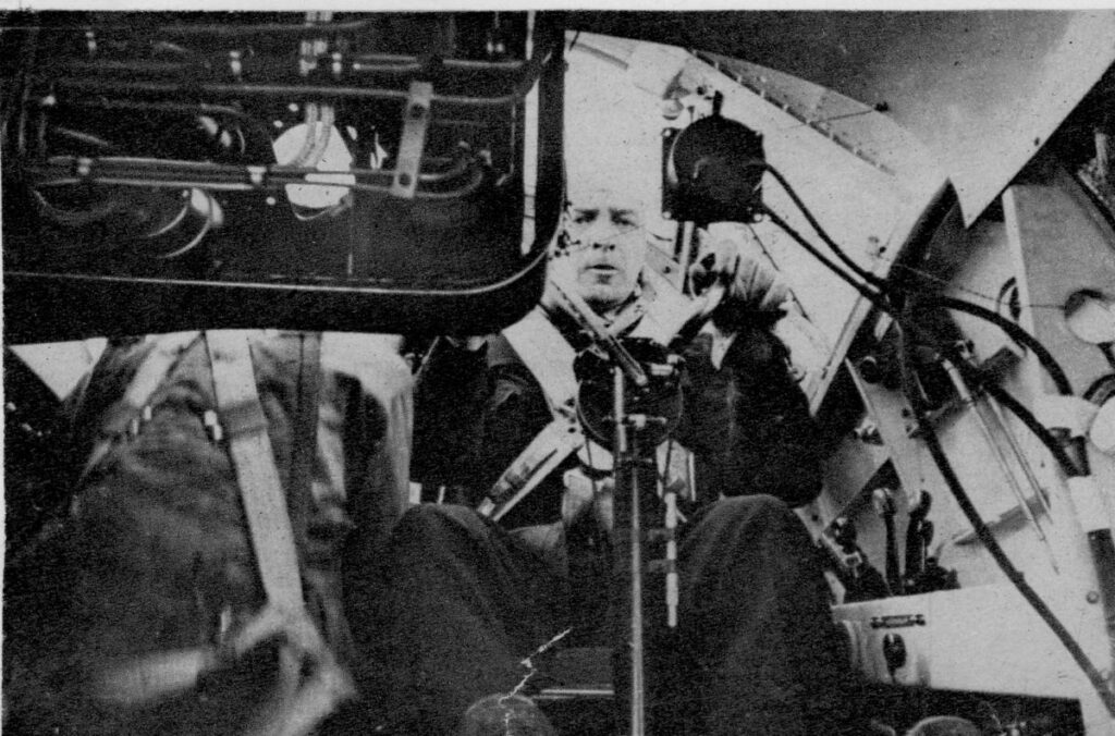 Fokker T.V Cockpit