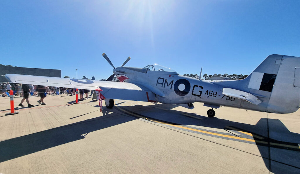 CA-18 Mustang Mk. 23 VH-SVU A68-170 (Painted as A68-750)