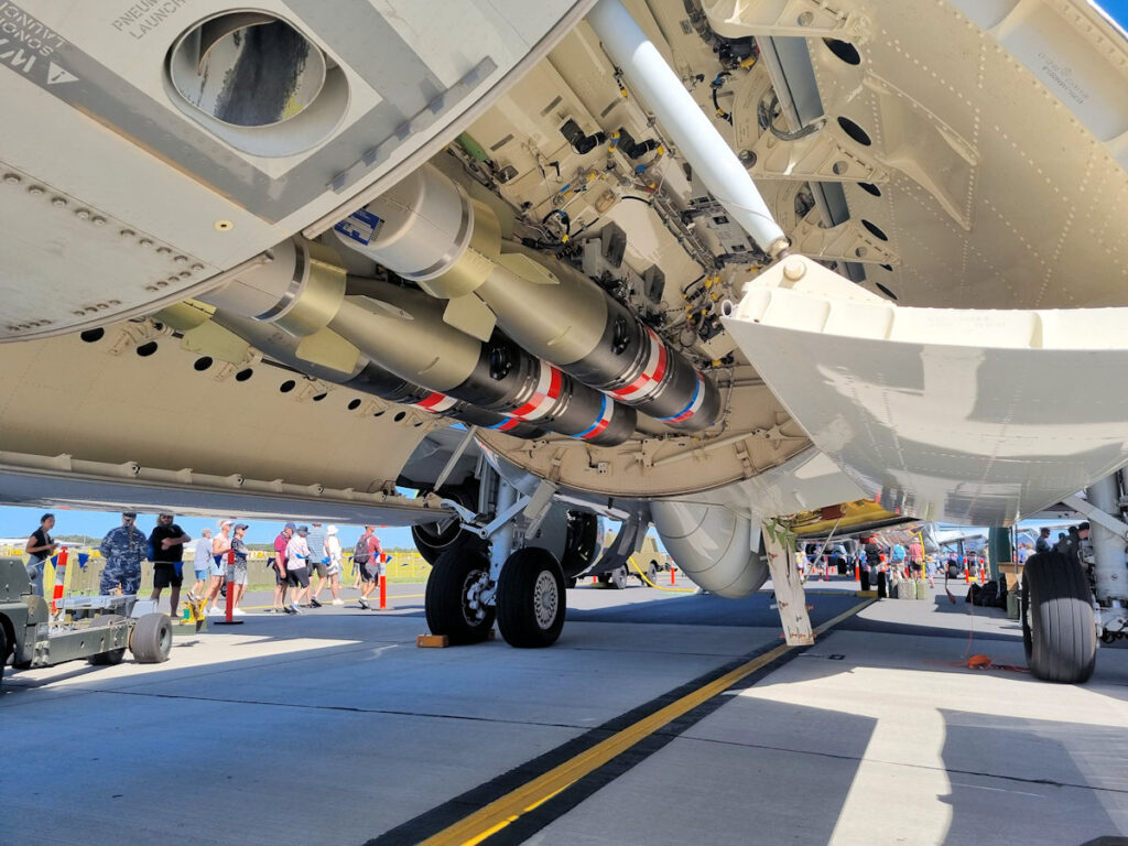 Boeing P-8 A47-007 RAAF Newcastle Williamtown Air Show November 2023