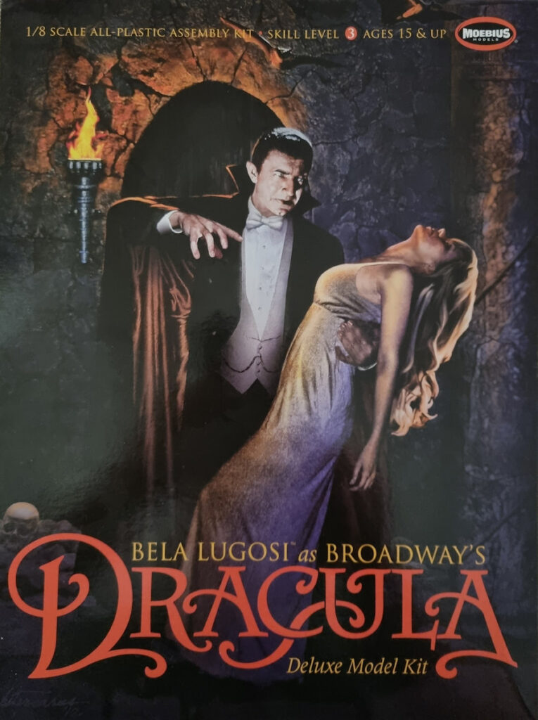 Dracula 1:8 Scale Model Box Art