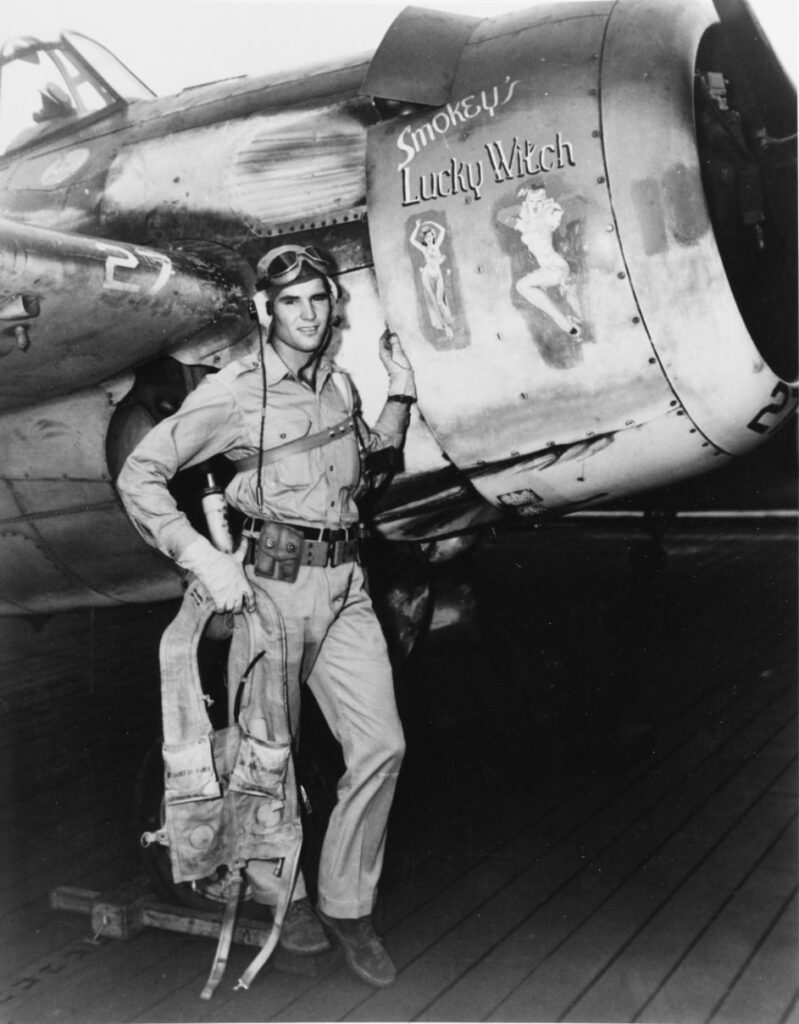 Grumman F6F-3 Hellcat on USS Gambier Bay CVE-73