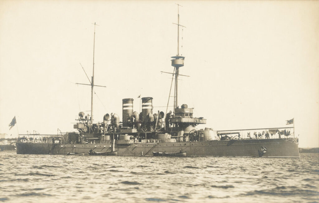 HSwMS Wasa at anchor in 1919