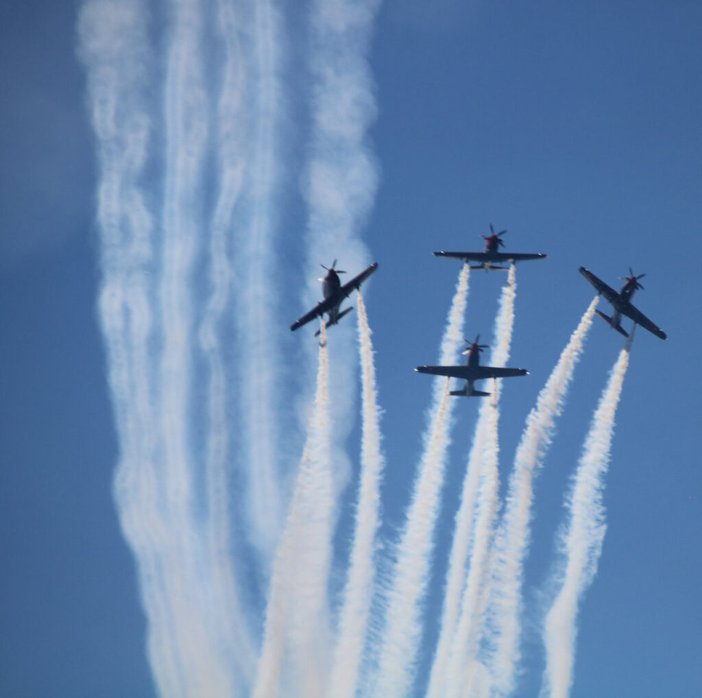 RAAF Pilatus PC-21 Roulettes Aerobatic Team