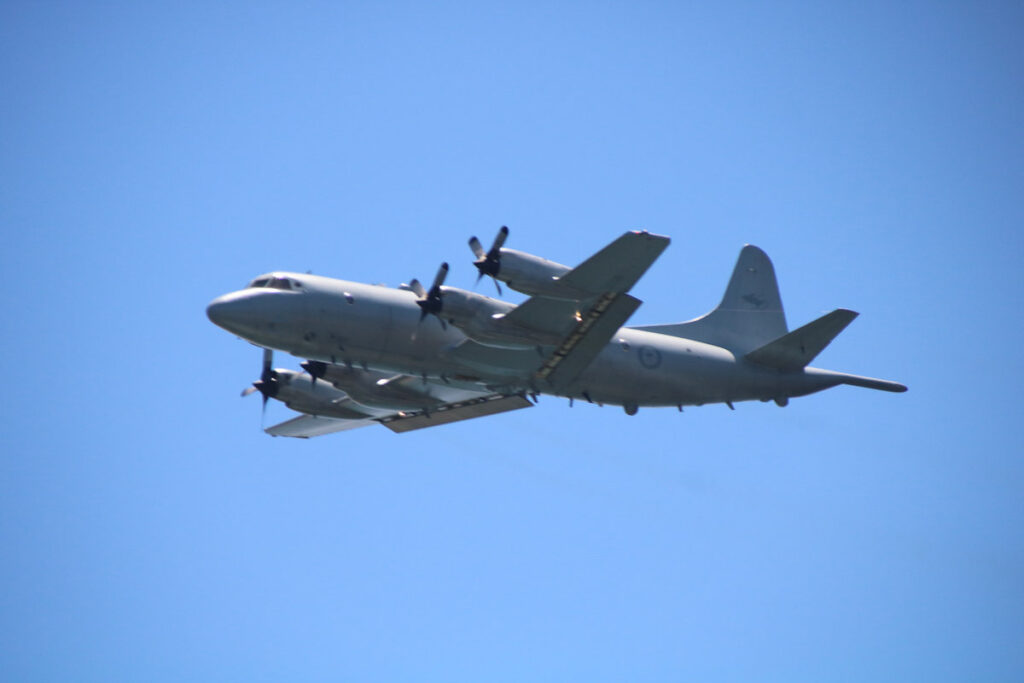 Lockheed AP-3C Orion at the Newcastle Williamtown Air Show November 2023