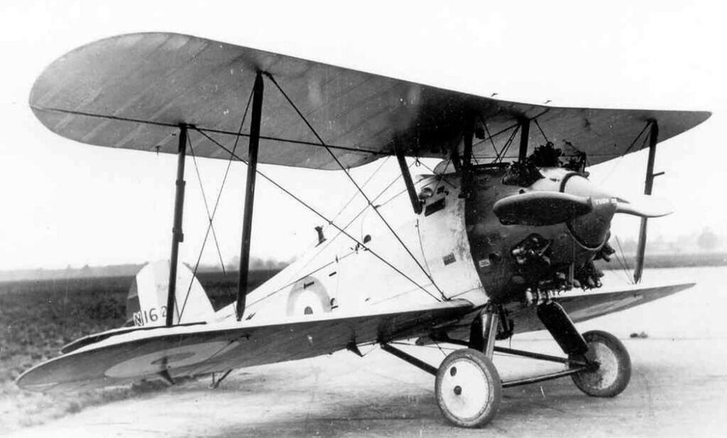 The third prototype Parnall Plover, N162, powered by a 385 hp Armstrong Siddeley Jaguar