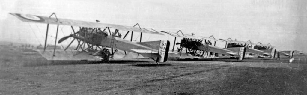 Line-up of Salmson-Moineau S.M.1s