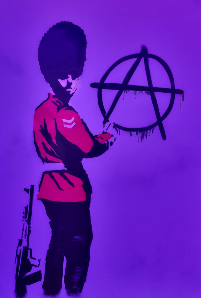 Anarchist Guard The Art of Banksy Sydney