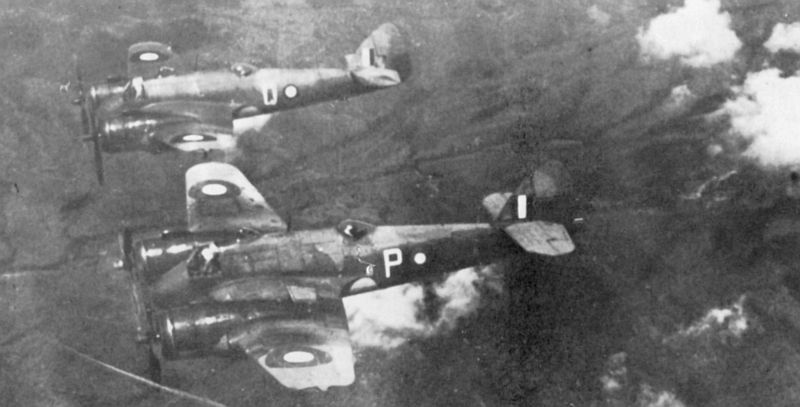 Bristol Beaufighter ICs of the RAAF A19-28 and and A19-33