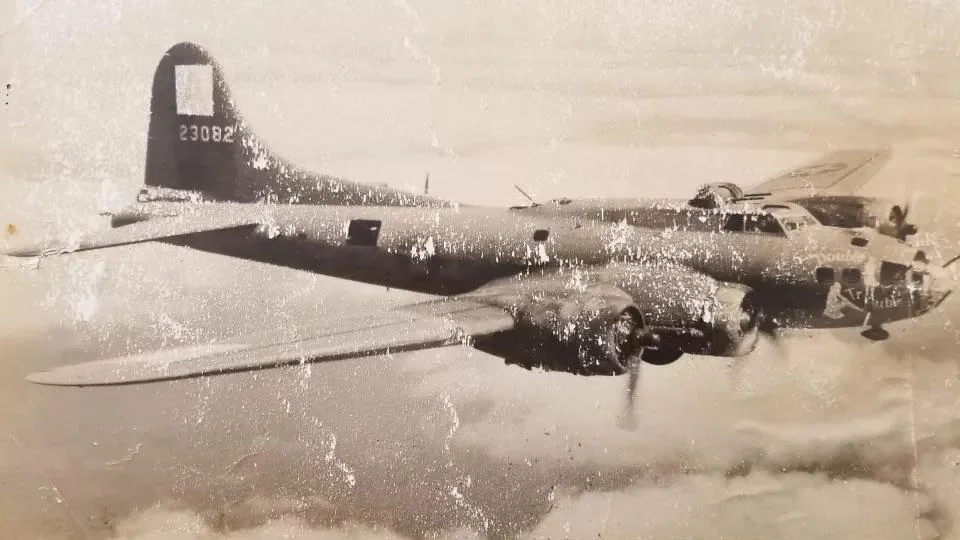 Double Trouble B-17 Flying Fortress 42-3082 of the 333BS/94BG